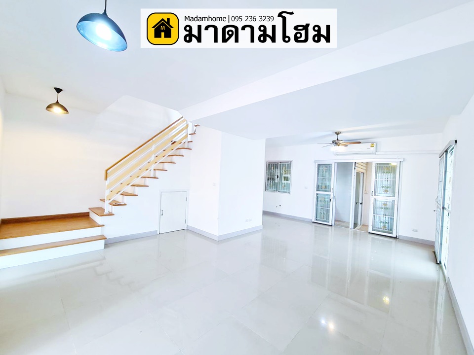 หมู่บ้านเดอะฟิวชัน มาดามโฮม ขายบ้านอยุธยา ราคาถูก บ้านรีโนเวทอยุธยา
